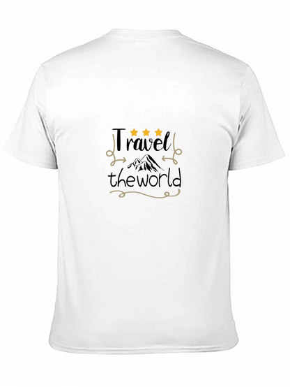 Travel the World Black Graphic Tee