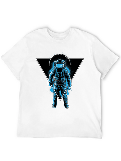 Astronaut Graphic T-Shirt - Unisex Black Tee