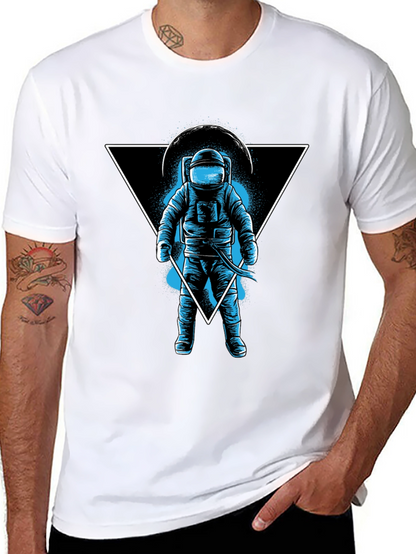 Astronaut Graphic T-Shirt - Unisex Black Tee