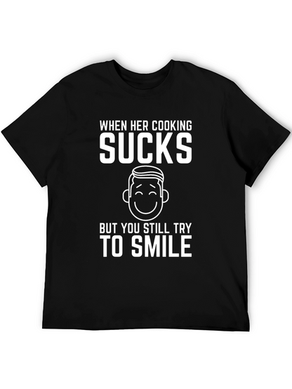Funny Cooking Sucks T-Shirt