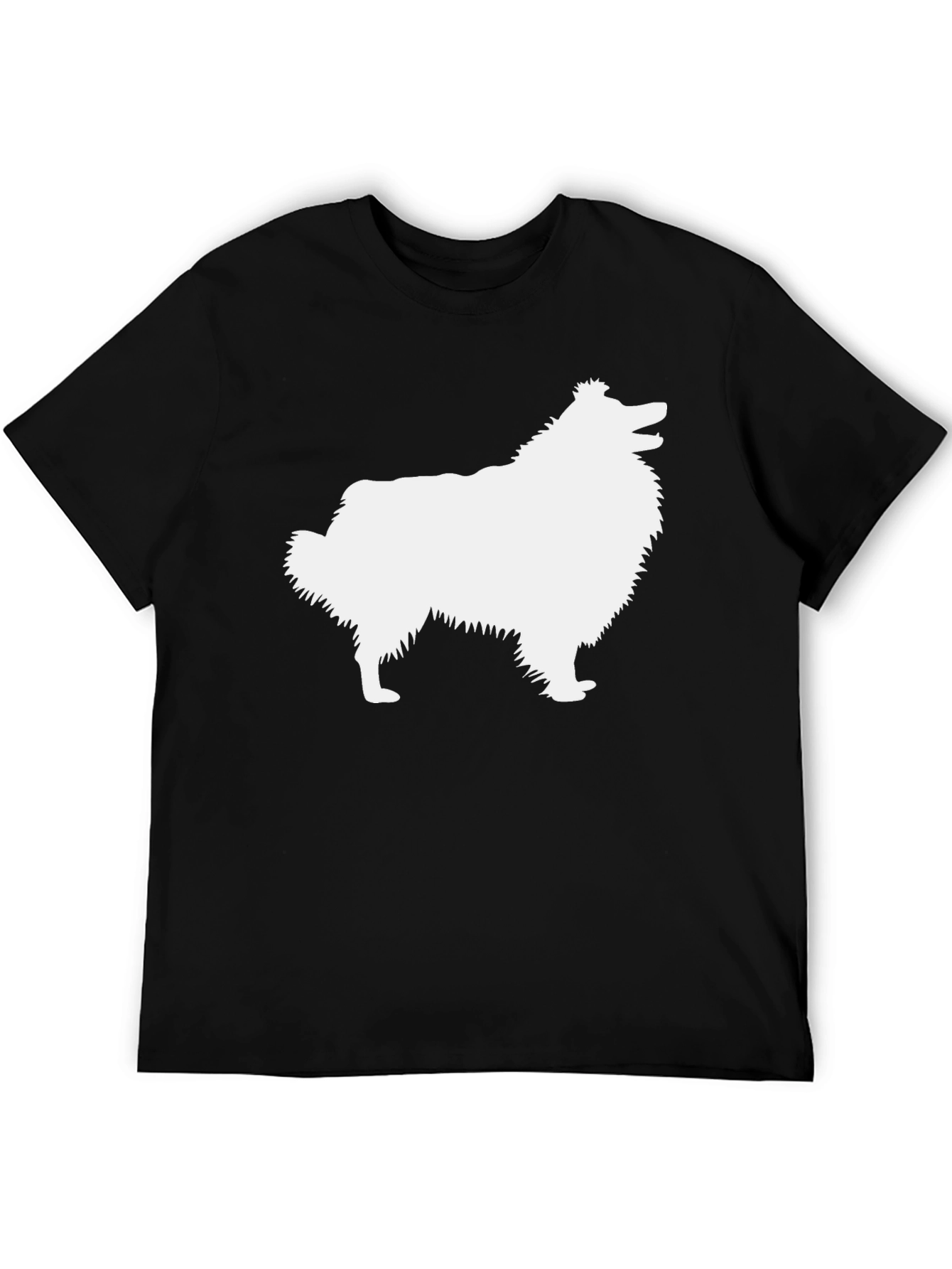 Sheltie Dog Silhouette T-Shirt - Unisex Tee