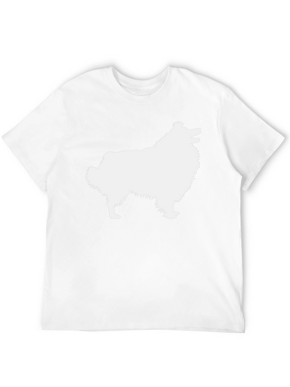 Sheltie Dog Silhouette T-Shirt - Unisex Tee