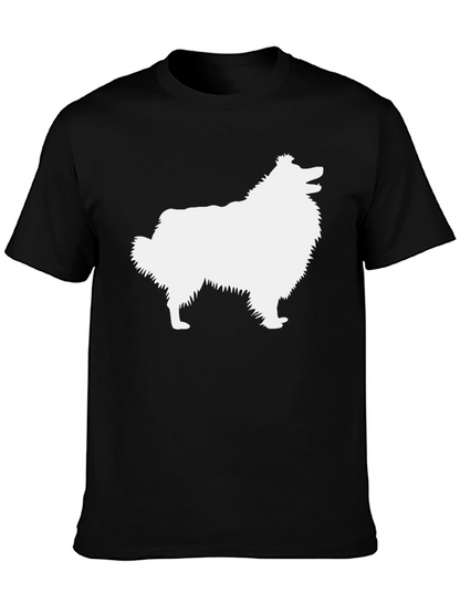 Sheltie Dog Silhouette T-Shirt - Unisex Tee