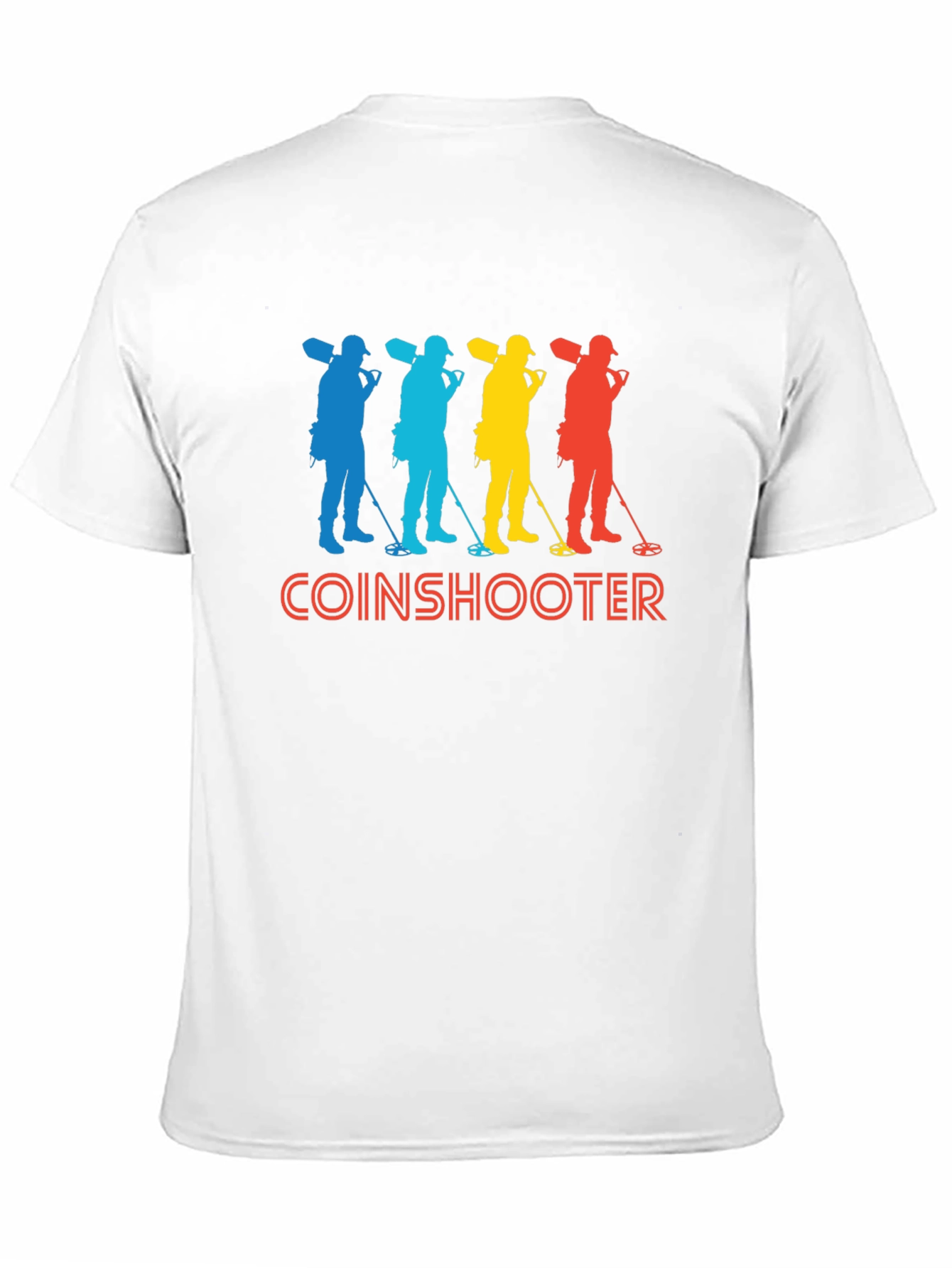 Coinshooter Retro Style Black T-Shirt