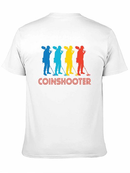 Coinshooter Retro Style Black T-Shirt