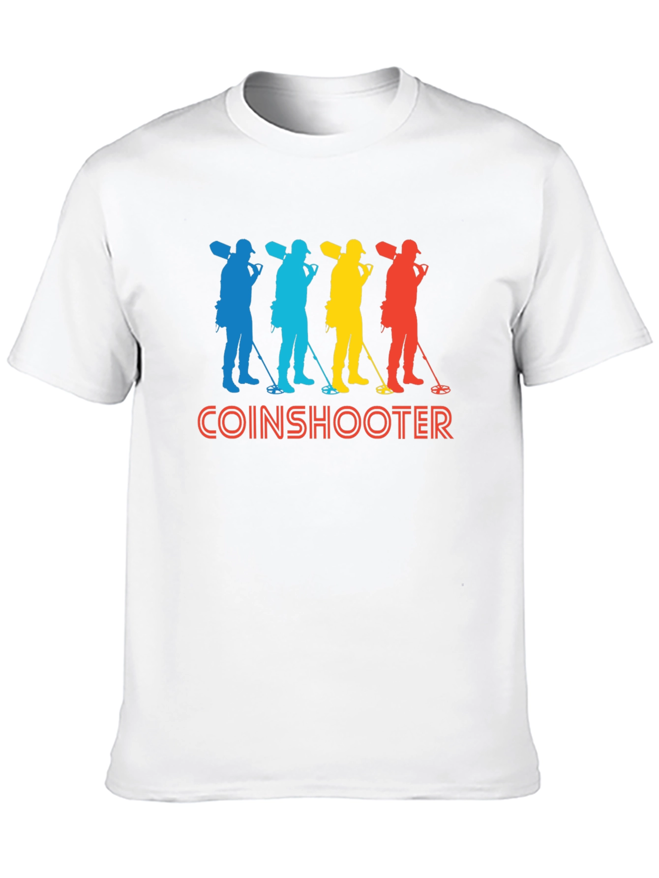 Coinshooter Retro Style Black T-Shirt