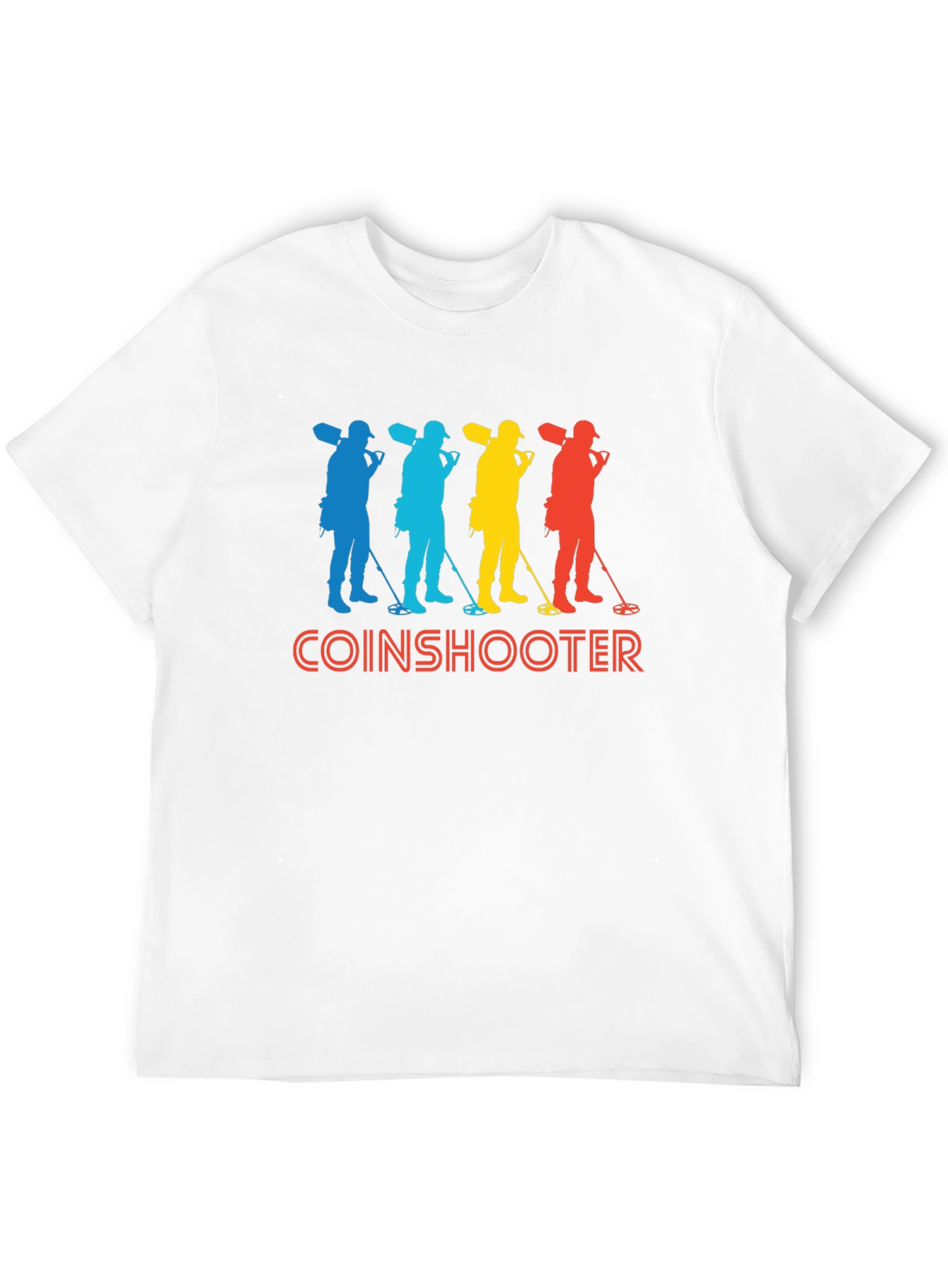 Coinshooter Retro Style Black T-Shirt