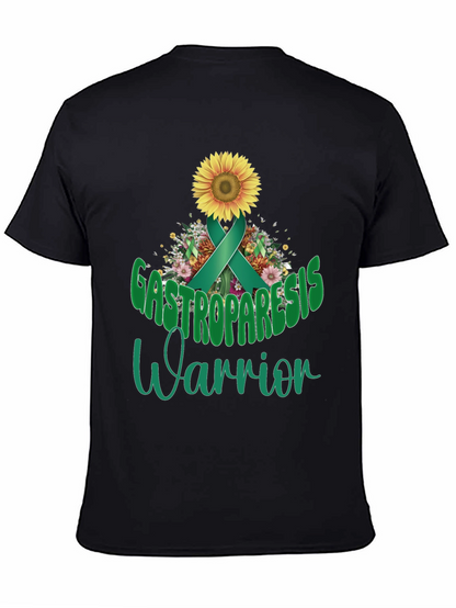 Gastroparesis Warrior Sunflower Awareness T-Shirt