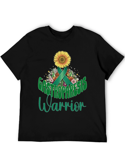 Gastroparesis Warrior Sunflower Awareness T-Shirt
