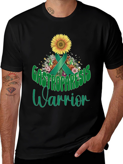 Gastroparesis Warrior Sunflower Awareness T-Shirt