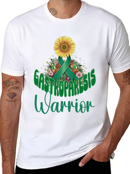 Gastroparesis Warrior Sunflower Awareness T-Shirt