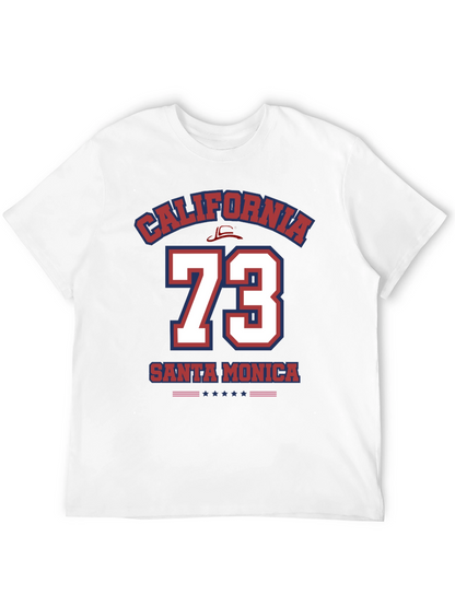 California Santa Monica 73 T-Shirt - Black