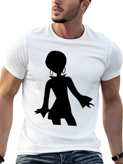 Retro Disco Dancer Silhouette Graphic Tee