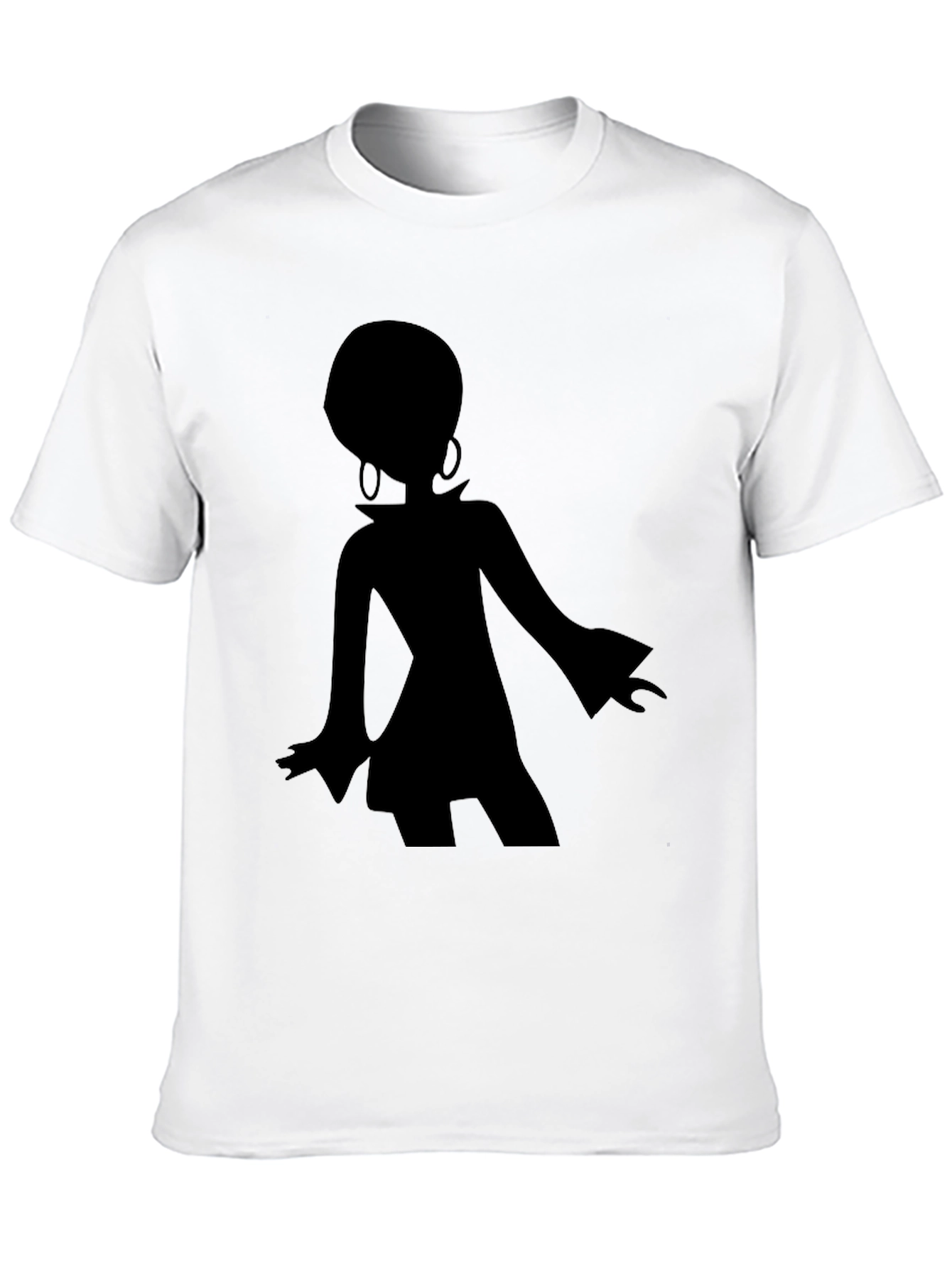 Retro Disco Dancer Silhouette Graphic Tee