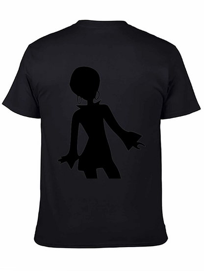 Retro Disco Dancer Silhouette Graphic Tee