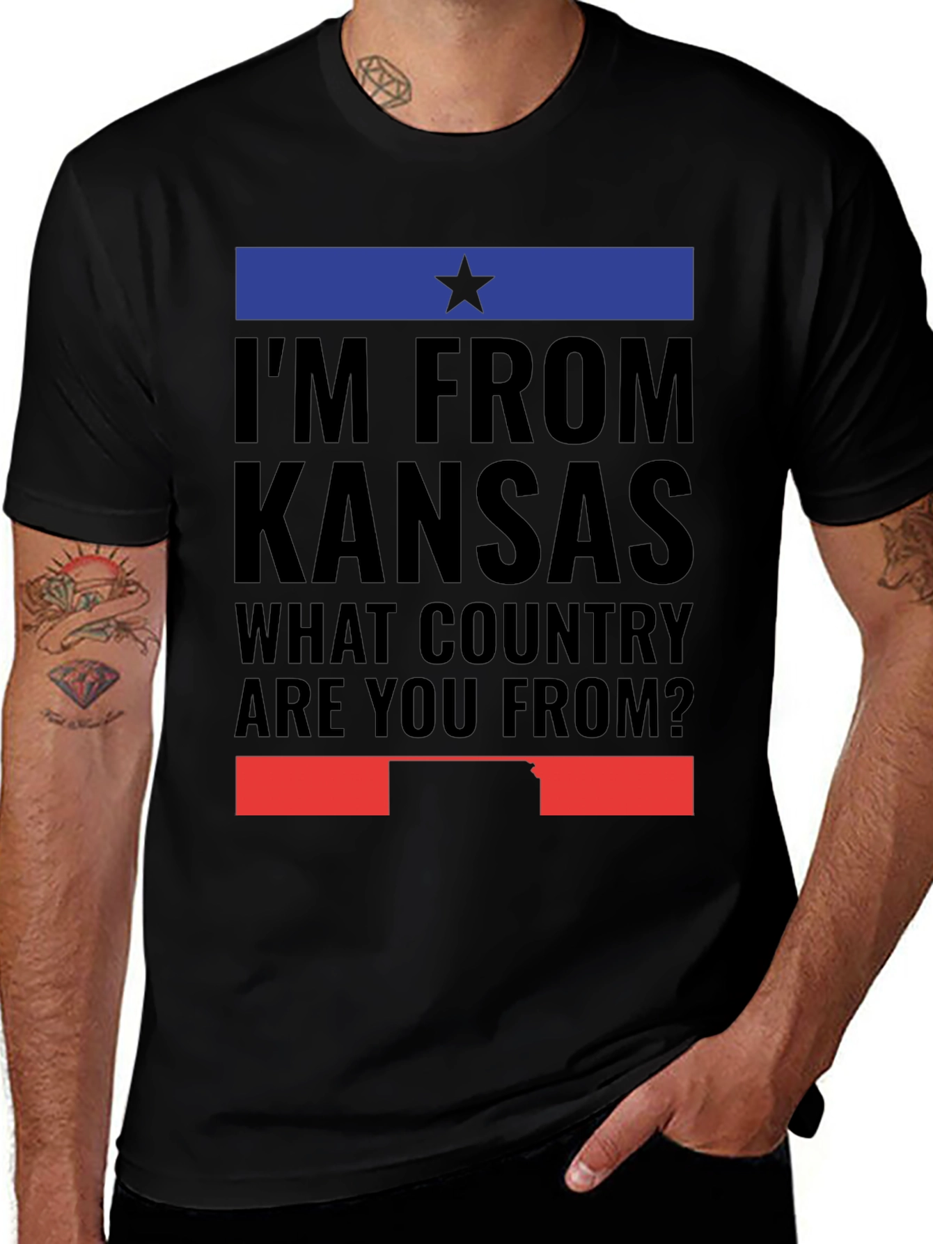 Kansas Pride T-Shirt - Im From Kansas