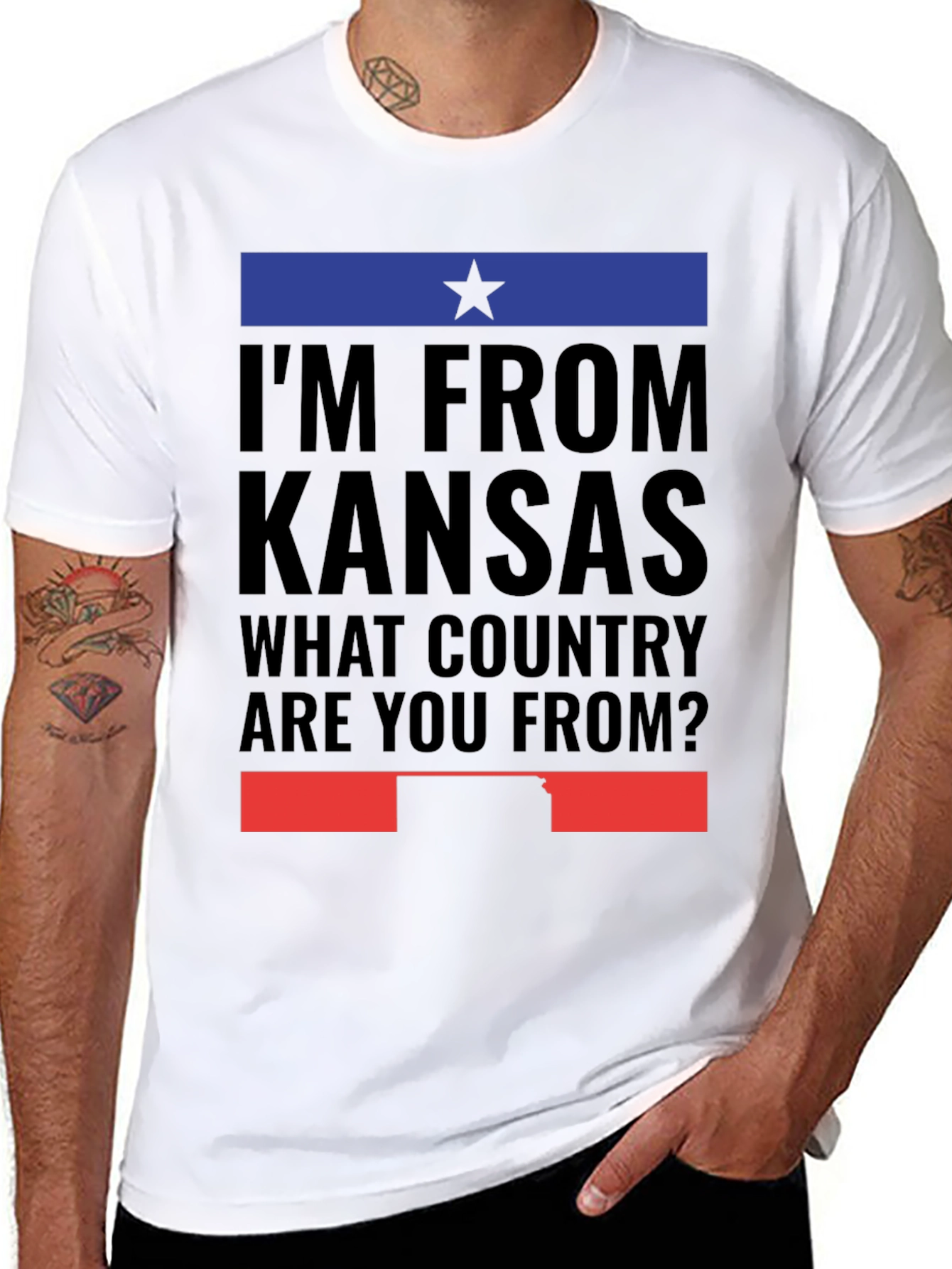 Kansas Pride T-Shirt - Im From Kansas