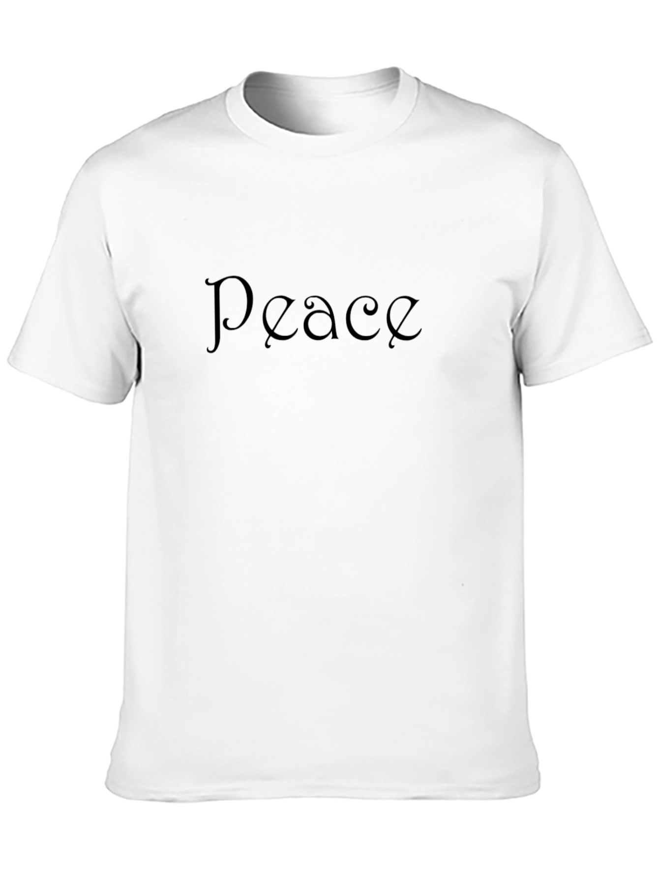 Peace T-Shirt - Stylish Black Tee