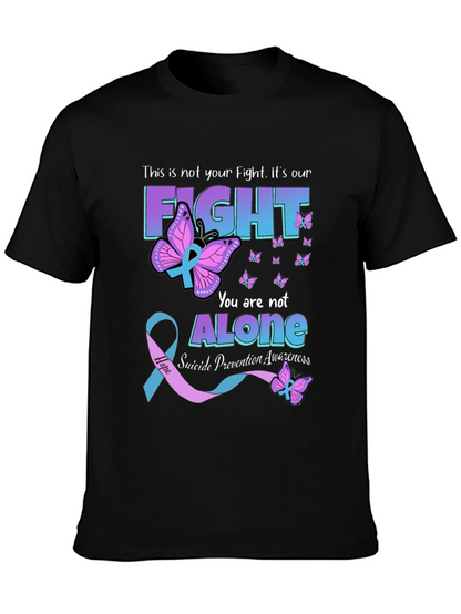 Suicide Prevention Awareness T-Shirt - You Are Not Alone