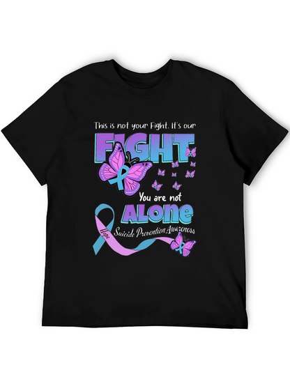 Suicide Prevention Awareness T-Shirt - You Are Not Alone
