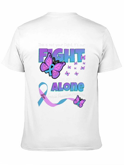 Suicide Prevention Awareness T-Shirt - You Are Not Alone