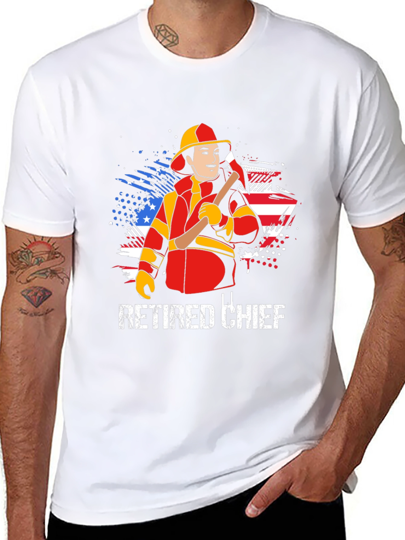 Retired Fire Chief T-Shirt
