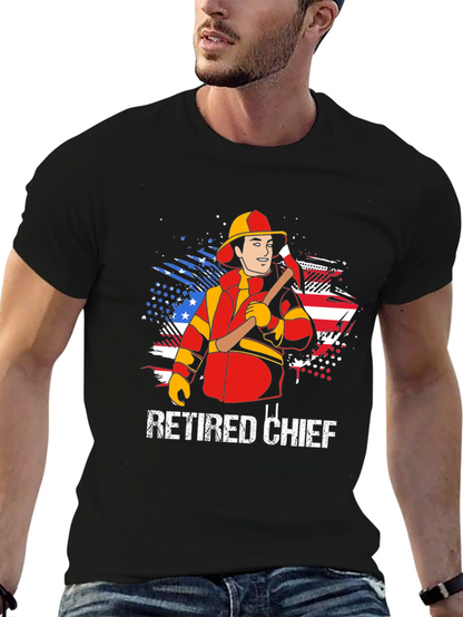 Retired Fire Chief T-Shirt