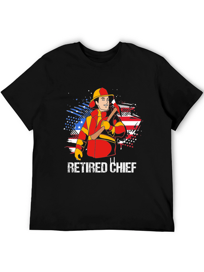 Retired Fire Chief T-Shirt