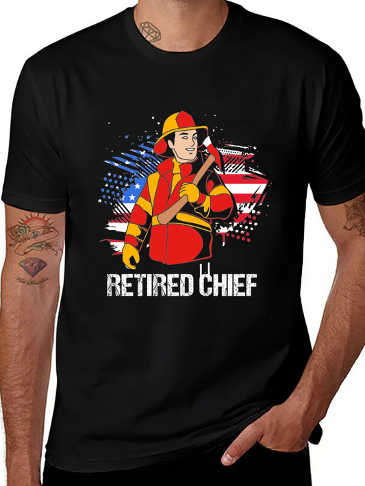 Retired Fire Chief T-Shirt