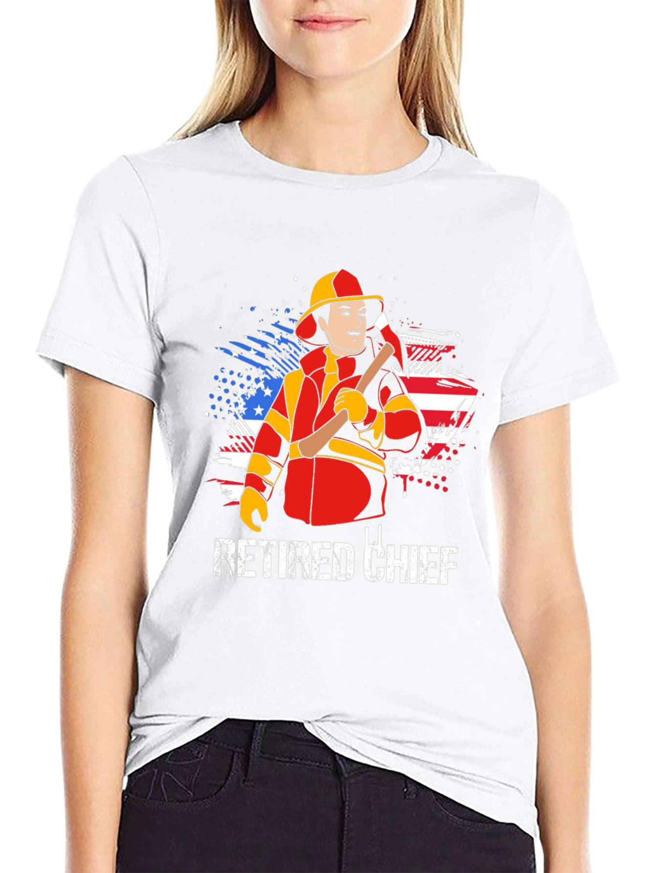 Retired Fire Chief T-Shirt