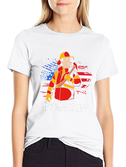 Retired Fire Chief T-Shirt