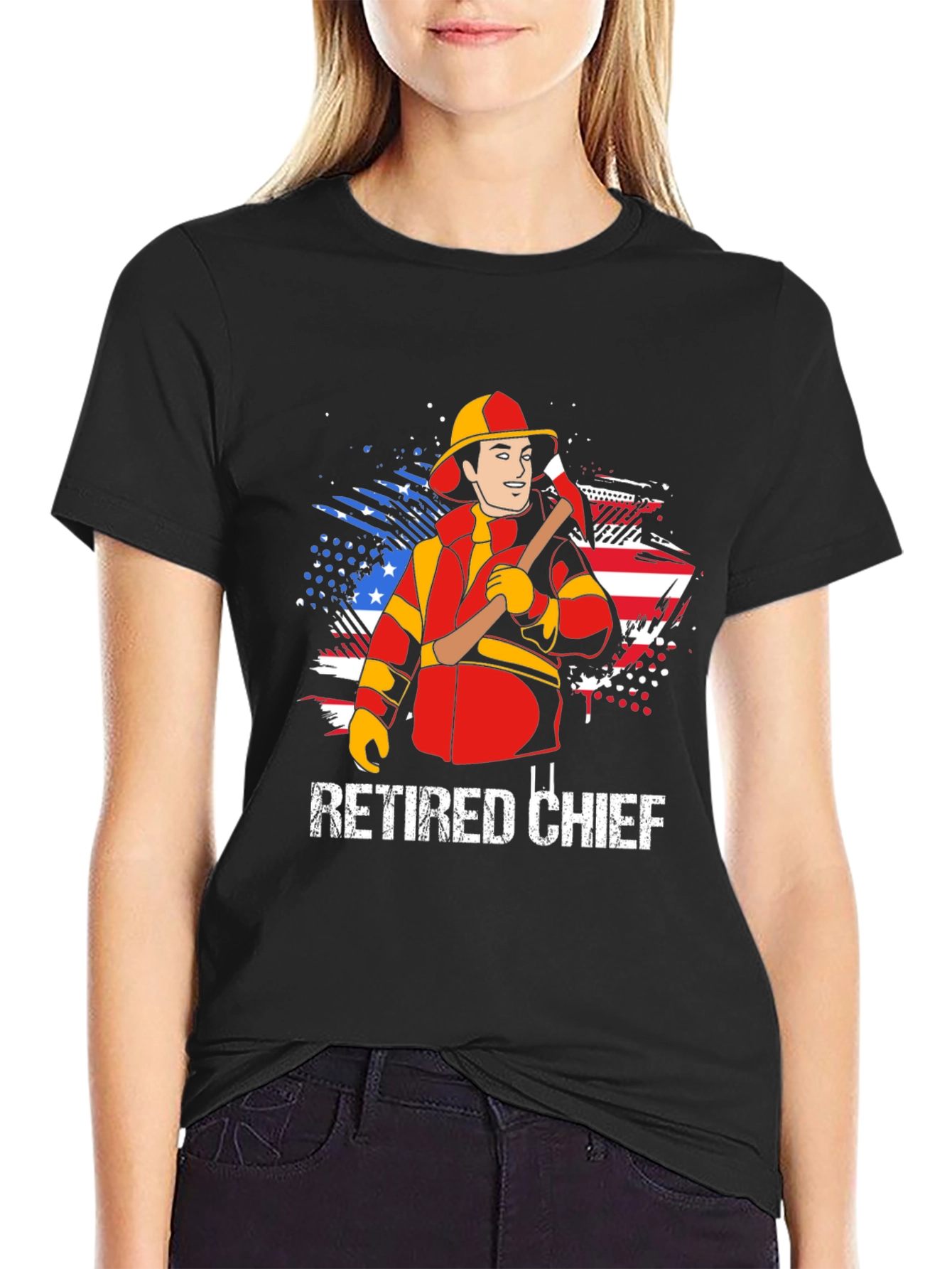 Retired Fire Chief T-Shirt