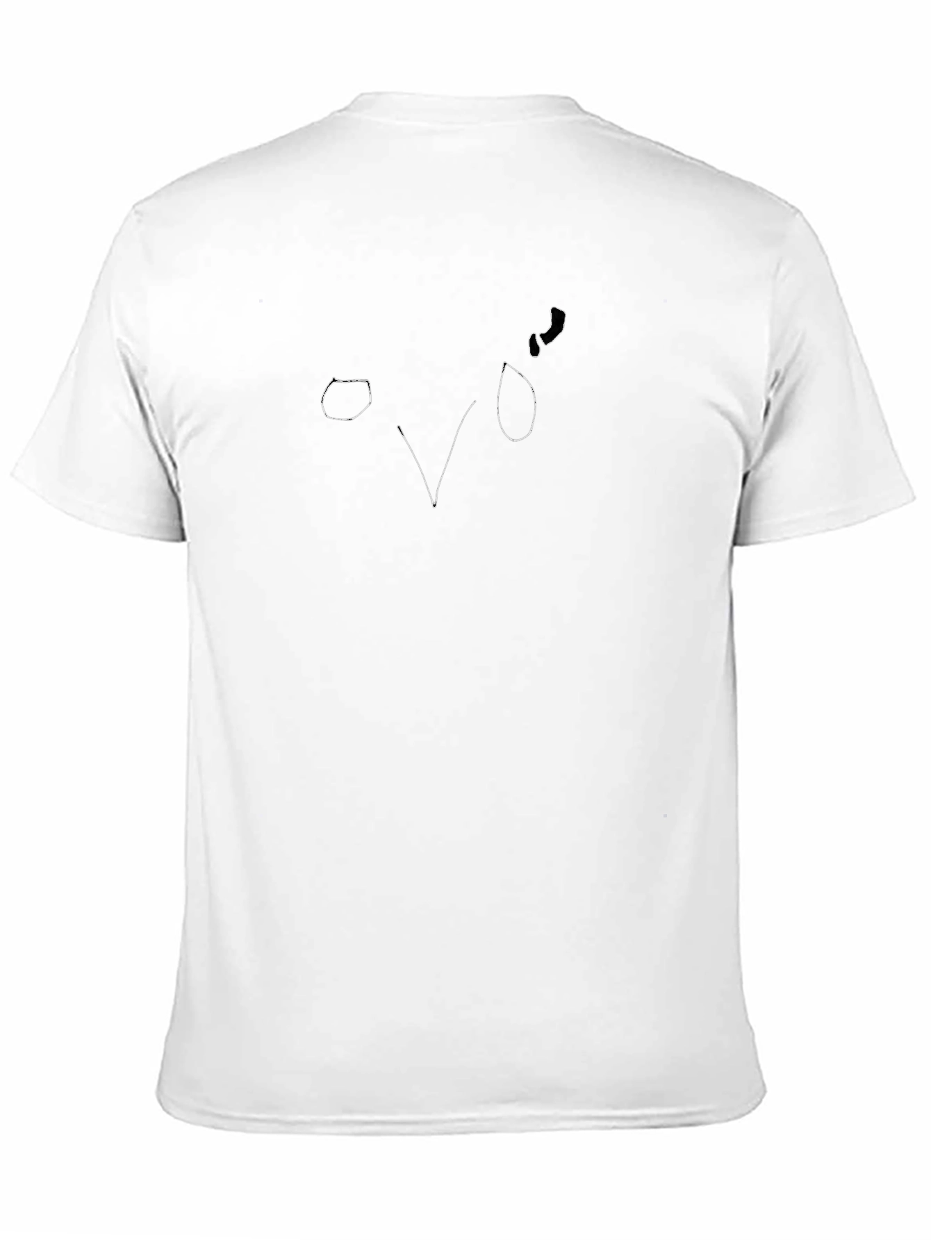 Black Graphic Tee - OvO Design