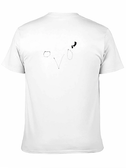 Black Graphic Tee - OvO Design