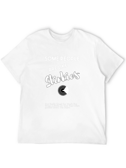 Funny Slinky T-Shirt: Some People Are Like Slinkies