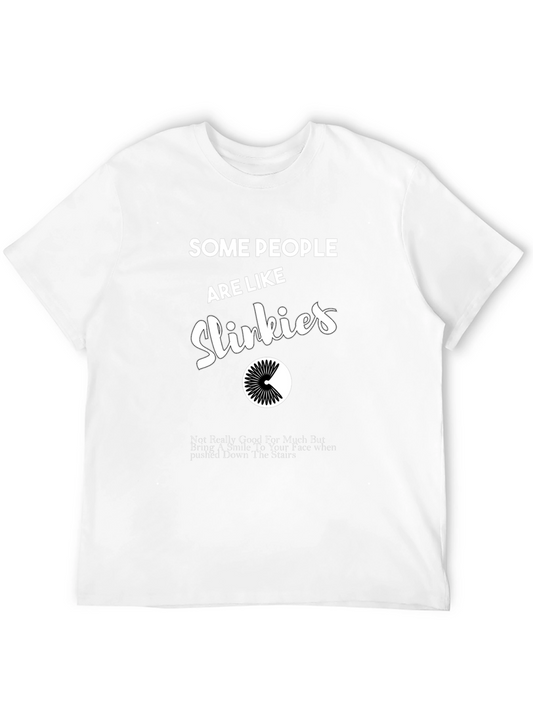 Funny Slinky T-Shirt: Some People Are Like Slinkies