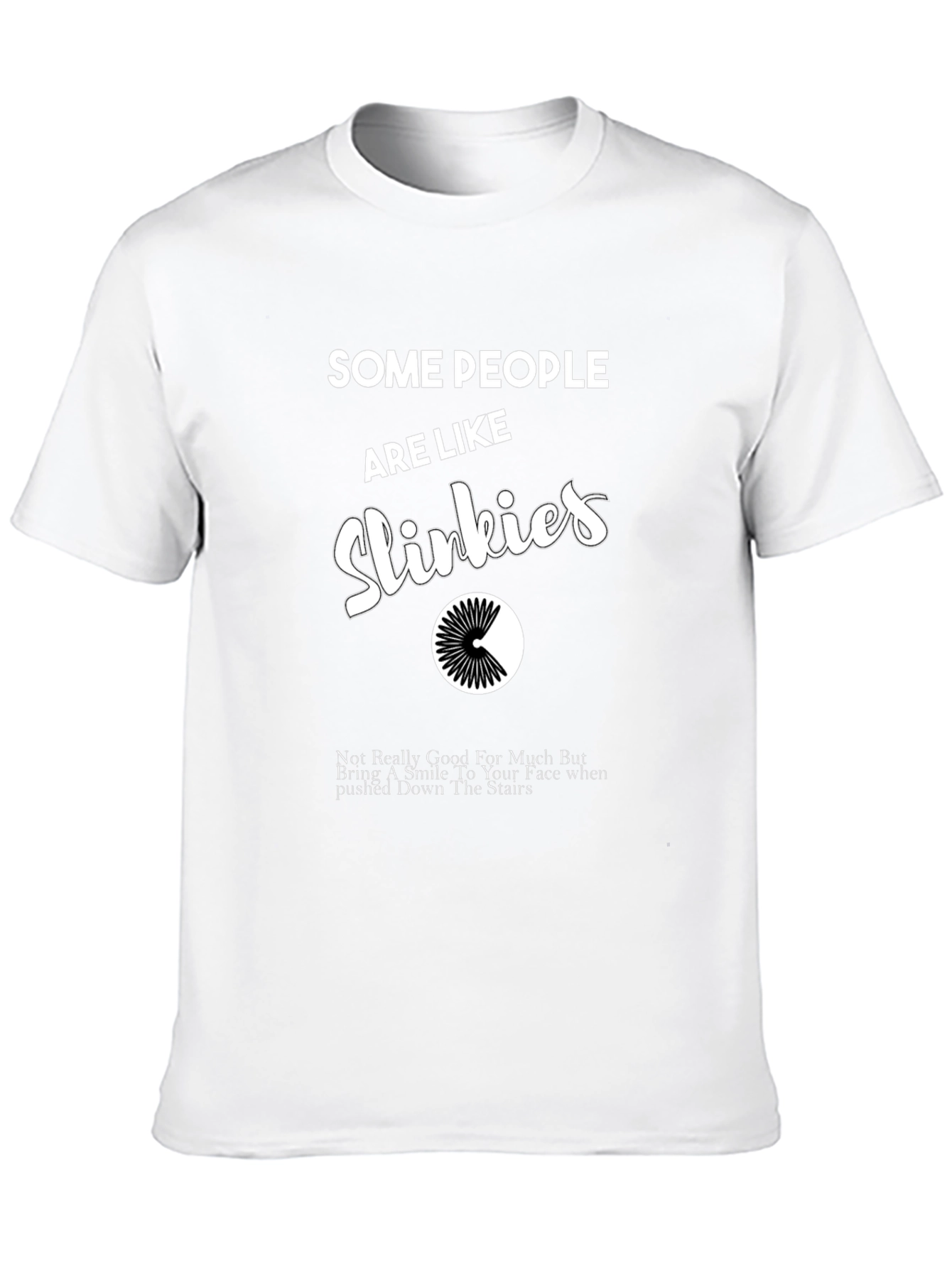 Funny Slinky T-Shirt: Some People Are Like Slinkies