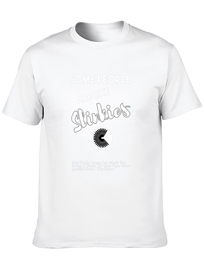 Funny Slinky T-Shirt: Some People Are Like Slinkies