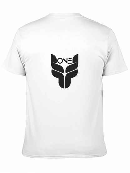 Black ONE Graphic Print T-Shirt