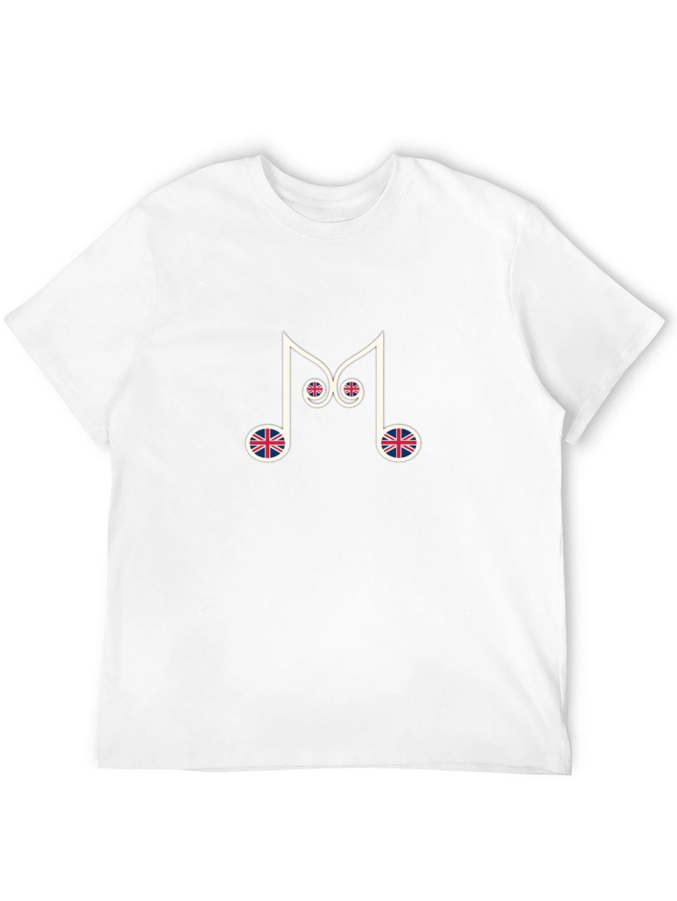 Musical Note Union Jack T-Shirt