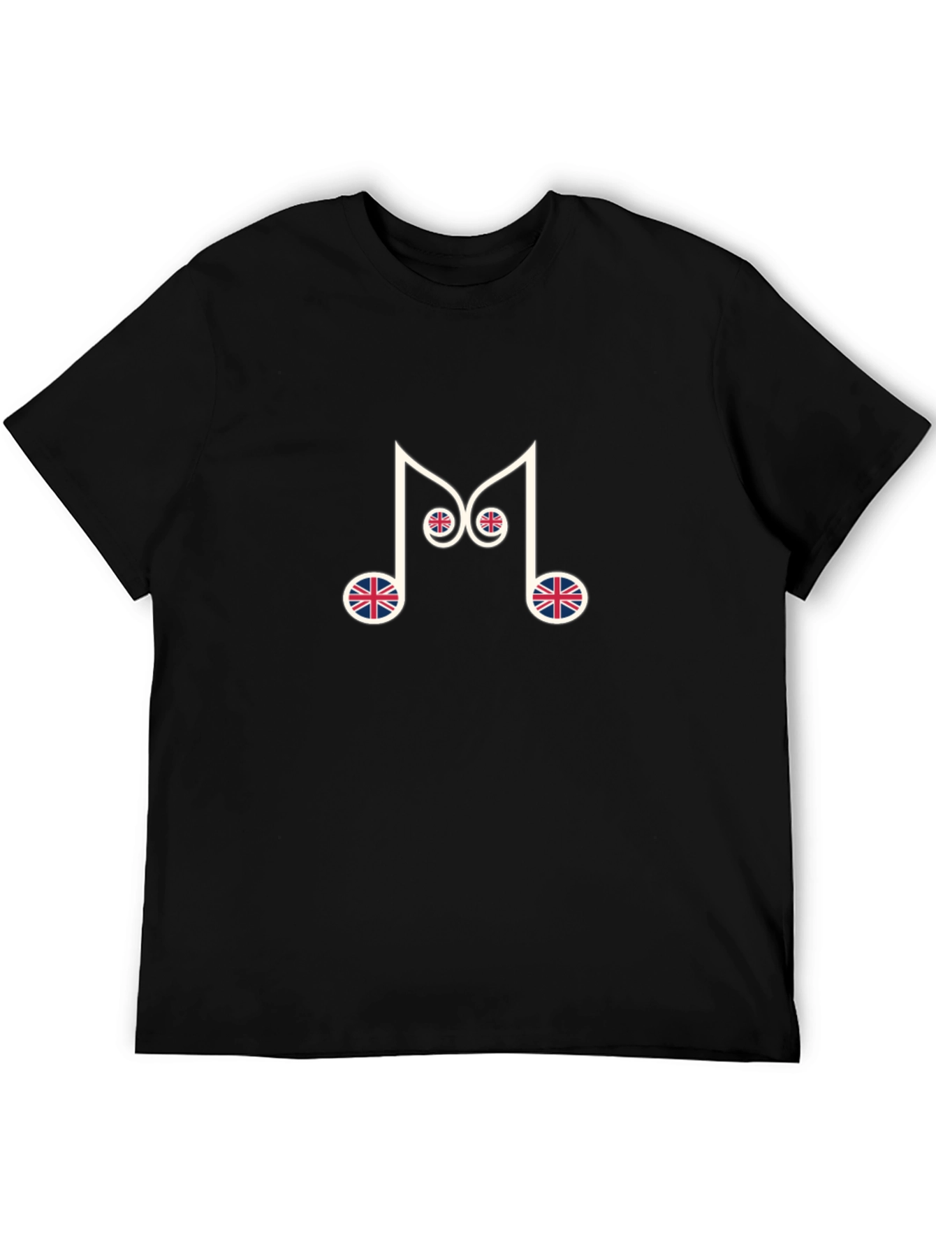 Musical Note Union Jack T-Shirt