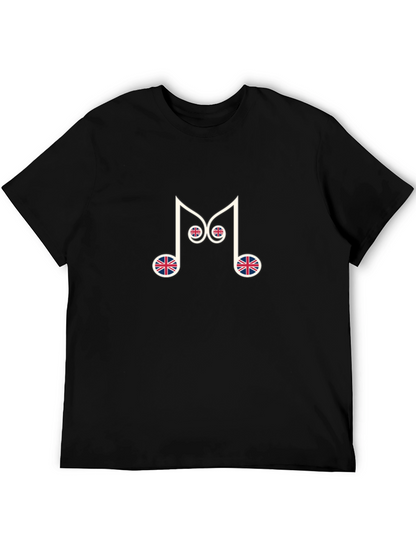Musical Note Union Jack T-Shirt