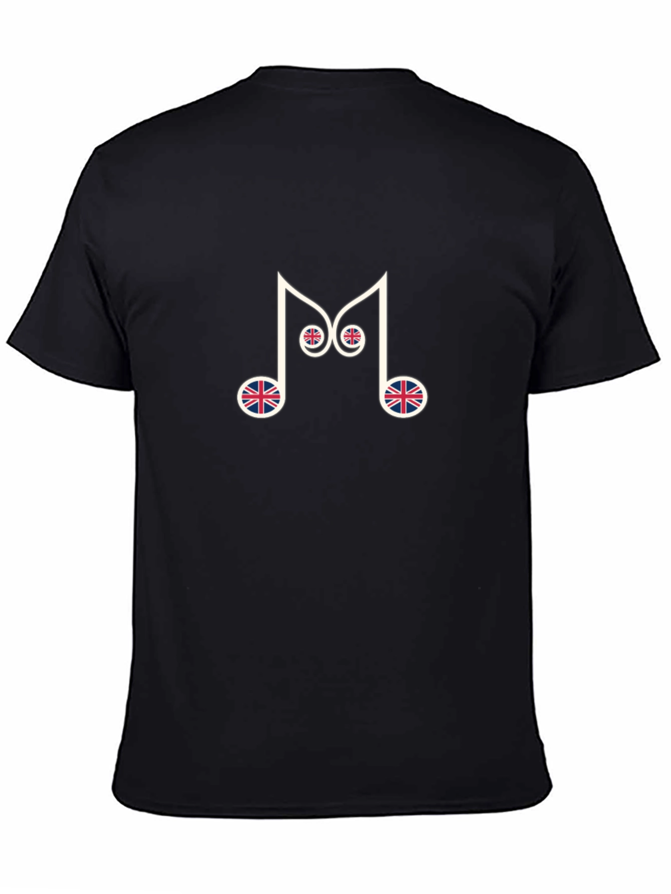 Musical Note Union Jack T-Shirt
