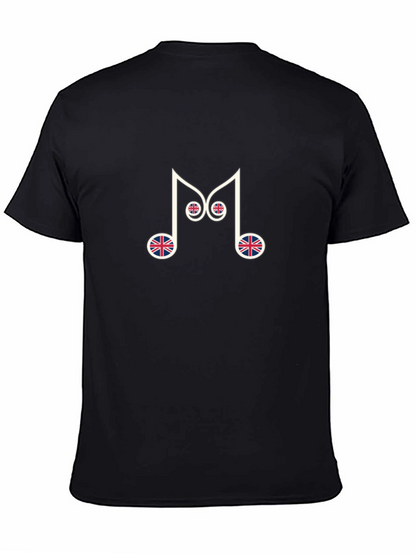 Musical Note Union Jack T-Shirt