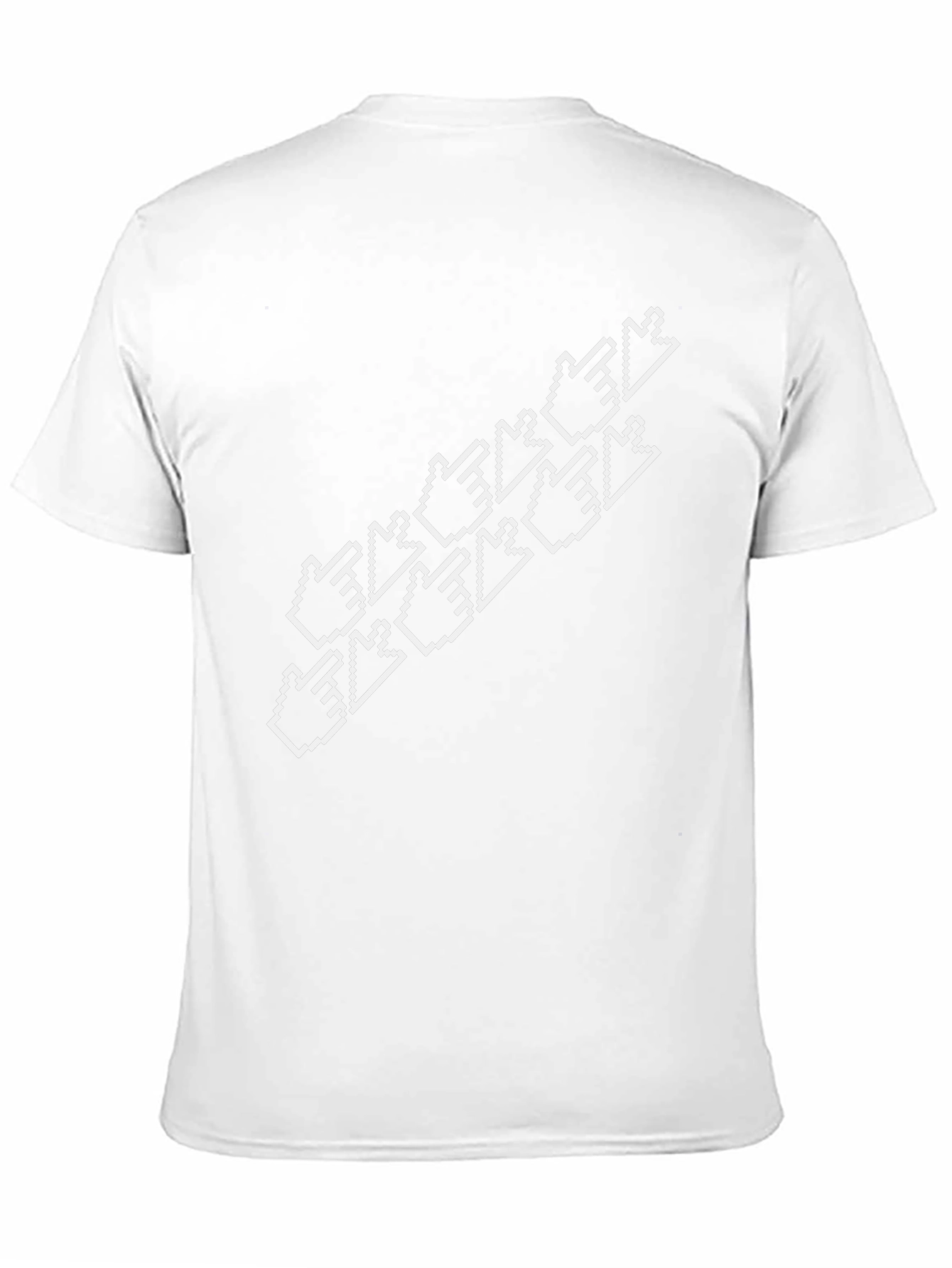 Pixel Hand T-Shirt - Retro Gaming Style