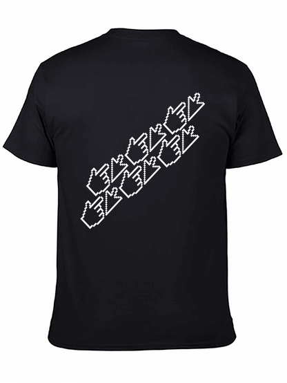 Pixel Hand T-Shirt - Retro Gaming Style