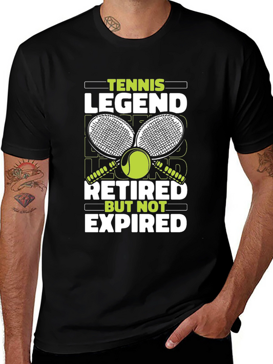Tennis Legend Retired But Not Expired T-Shirt
