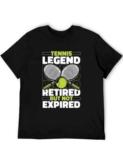 Tennis Legend Retired But Not Expired T-Shirt