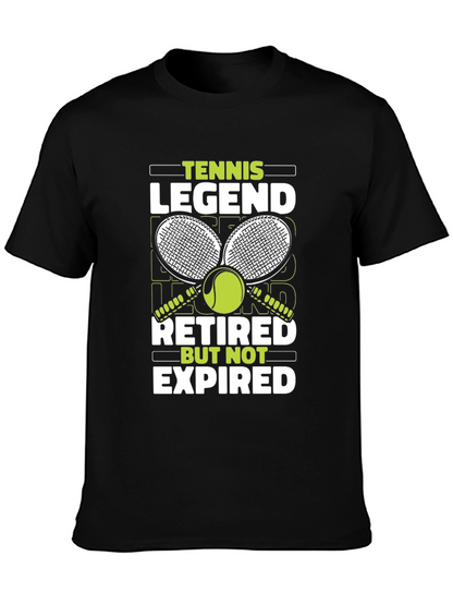 Tennis Legend Retired But Not Expired T-Shirt