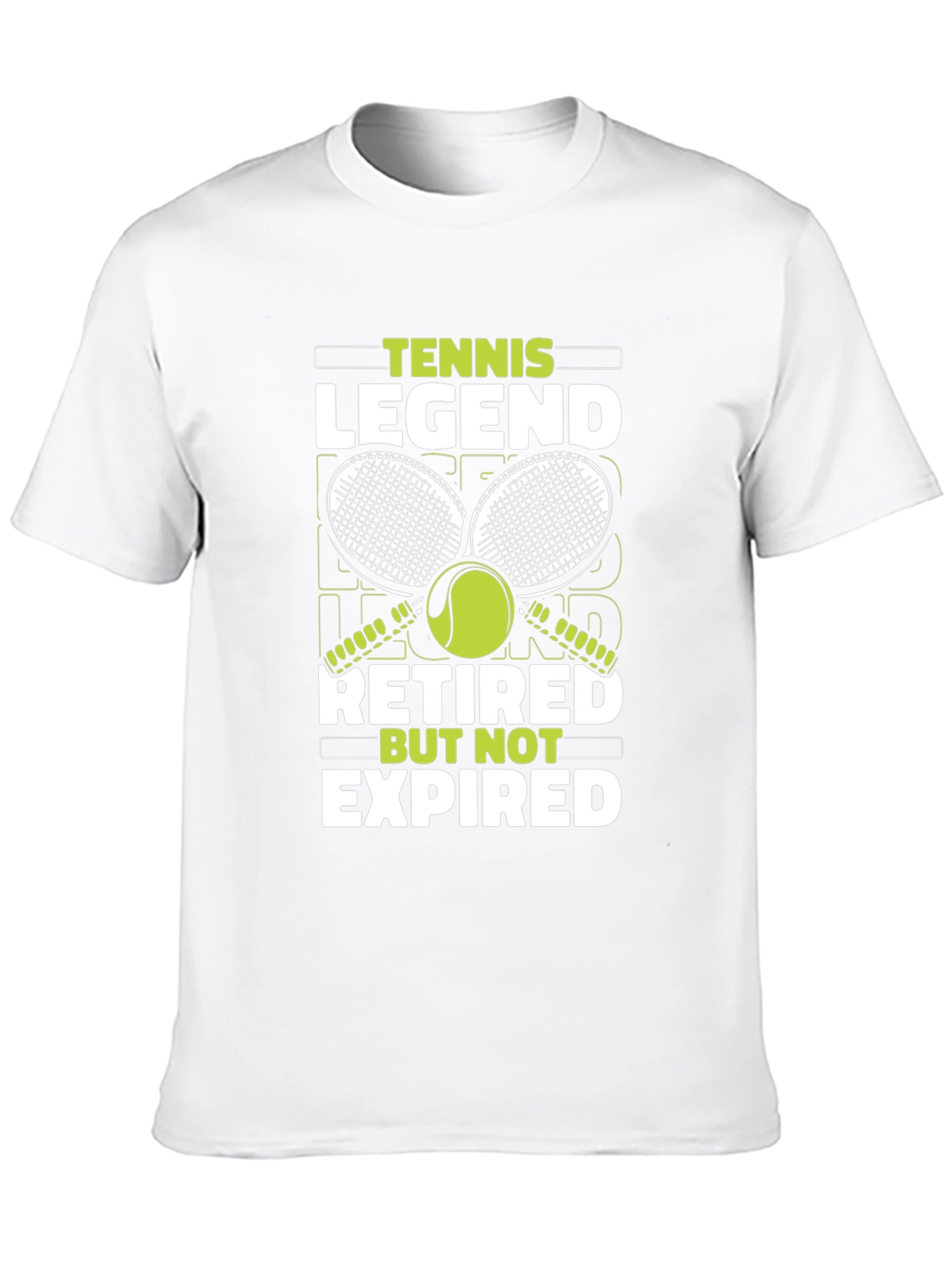 Tennis Legend Retired But Not Expired T-Shirt